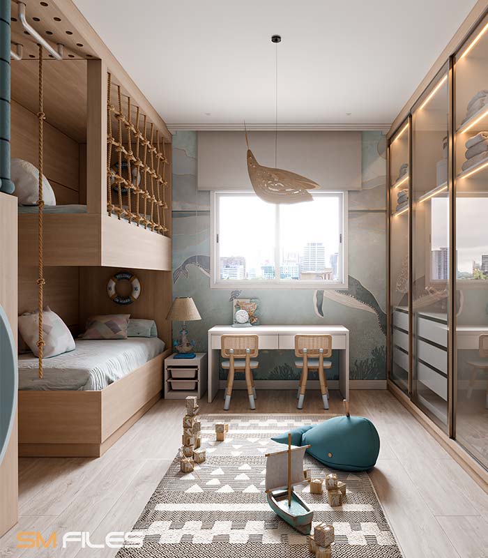 SM Files - Cenas VRAY e Sketchup - Quarto Infantil (1)